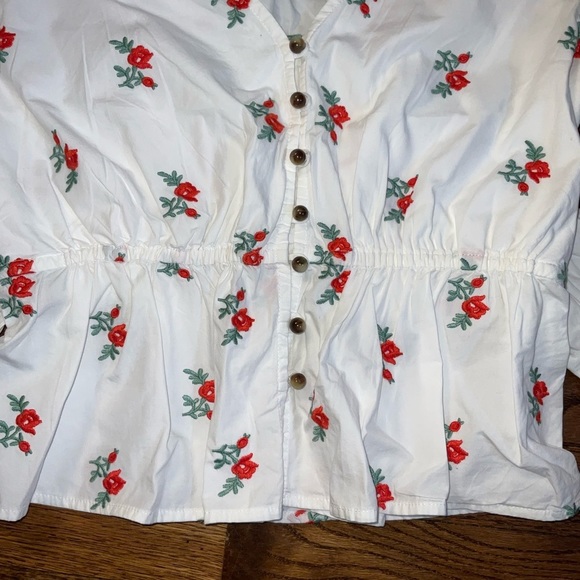 Maeve by Anthropologie Bubble-Sleeve Blouse - Picture 7 of 12